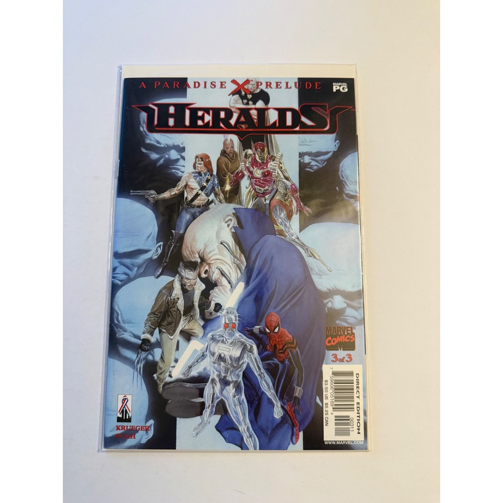 Heralds A Paradise X Prelude 3 Marvel Comics 2001 Krueger Pugh Spider-Man MCU
